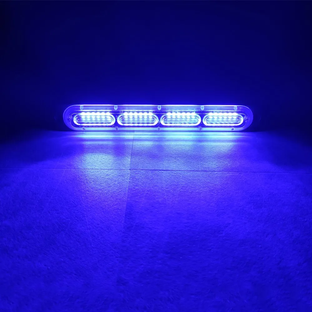 24 LED Car Strobe Warning Light Grill Flashing Breakdown Emergency Light Car Truck Trailer Beacon Lamp LED Side Light For Cars