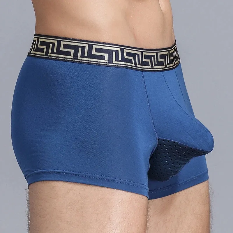 4 Pack Separate Ball Hammock Breathable Trunks