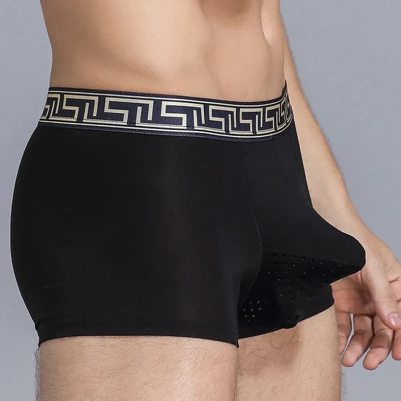 4 Pack Separate Ball Hammock Breathable Trunks