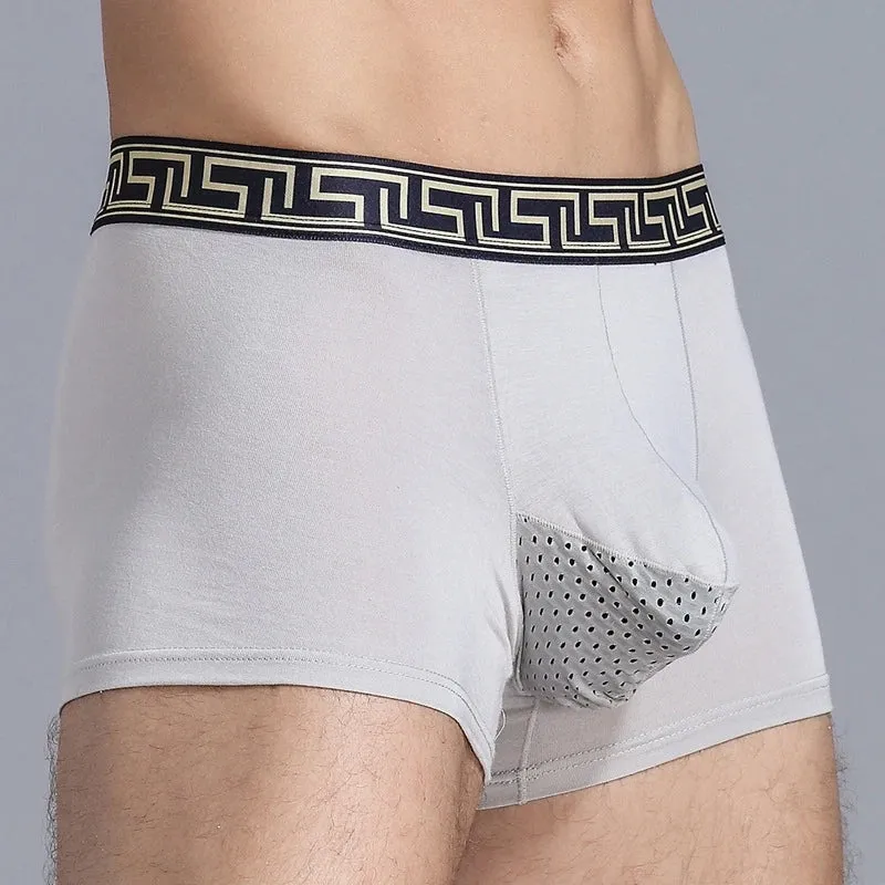 4 Pack Separate Ball Hammock Breathable Trunks