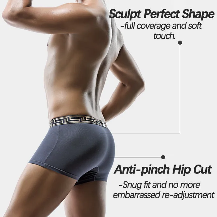 4 Pack Separate Ball Hammock Breathable Trunks