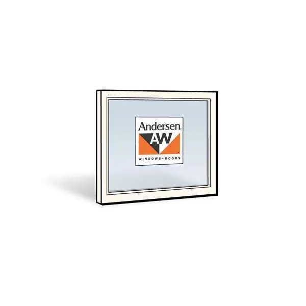 Andersen 2452 Upper Sash with White Exterior and White Interior with Dual-Pane 5/8 Glass