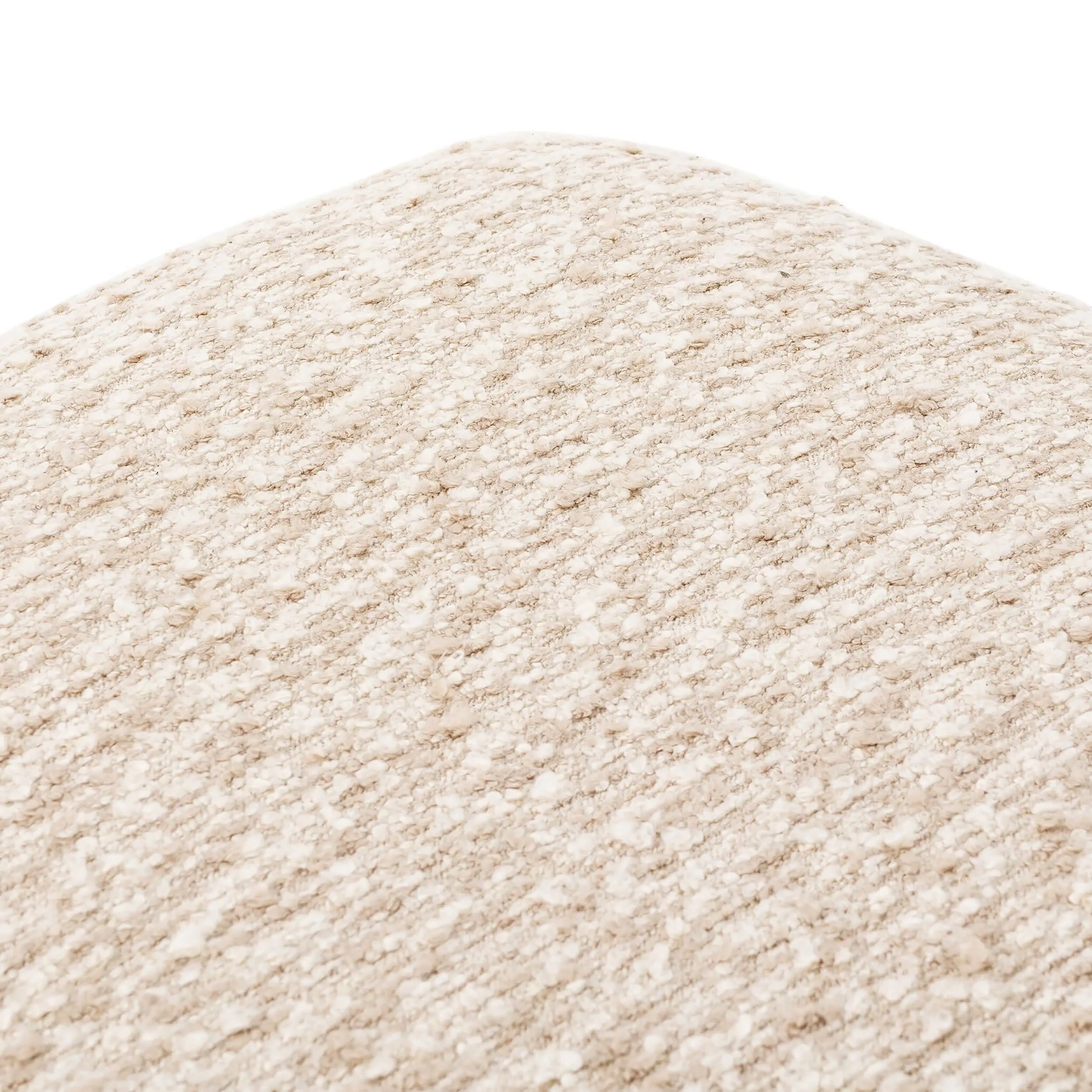 Aniston Rectangular Ottoman, Solema Cream