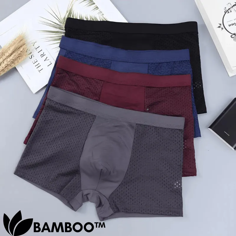 Bamboo™ - Breathable and Comfortable Bamboo Fiber Men's Underwear Essentials | 3 2 FREE