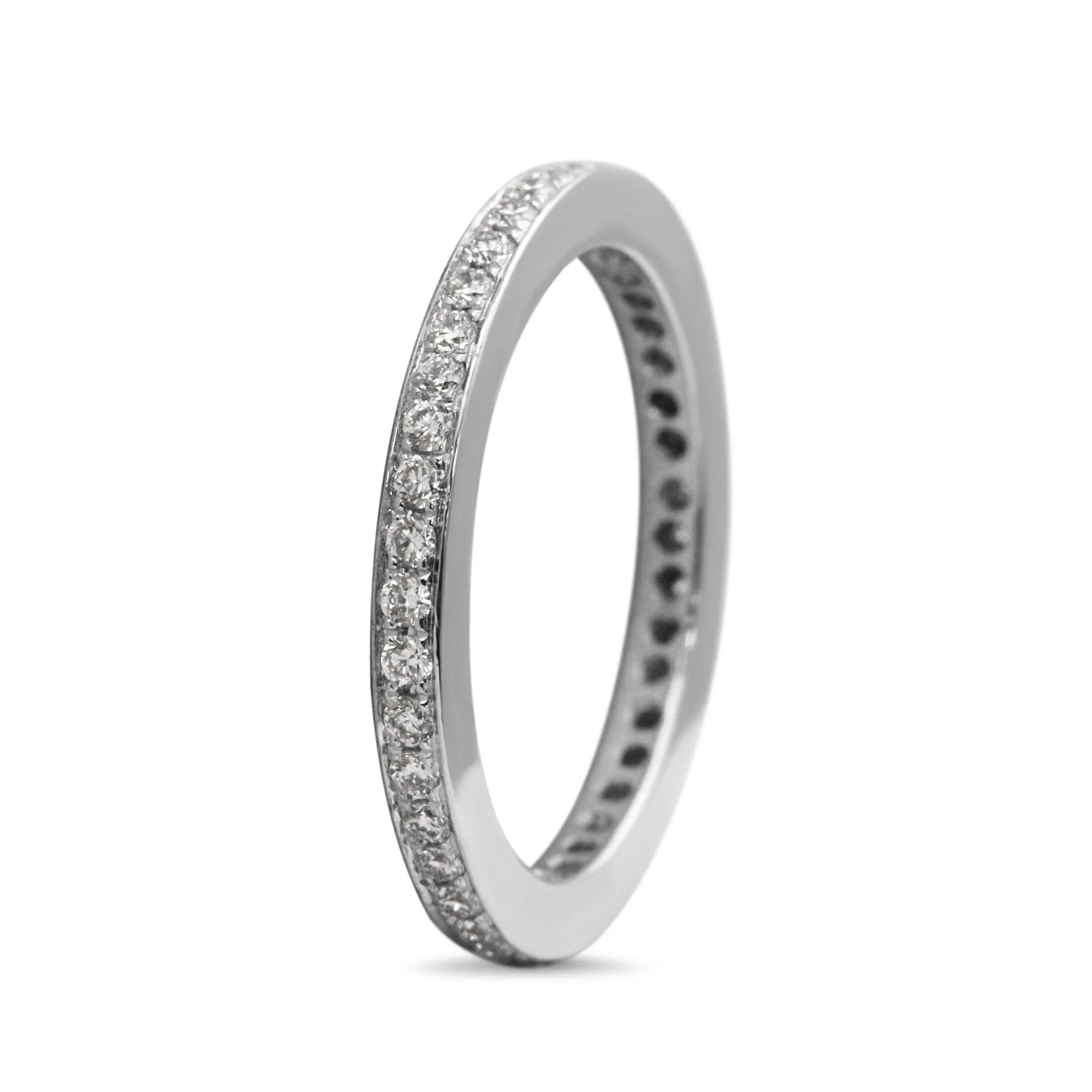 Boodles Full Eternity Diamond Ring - Platinum