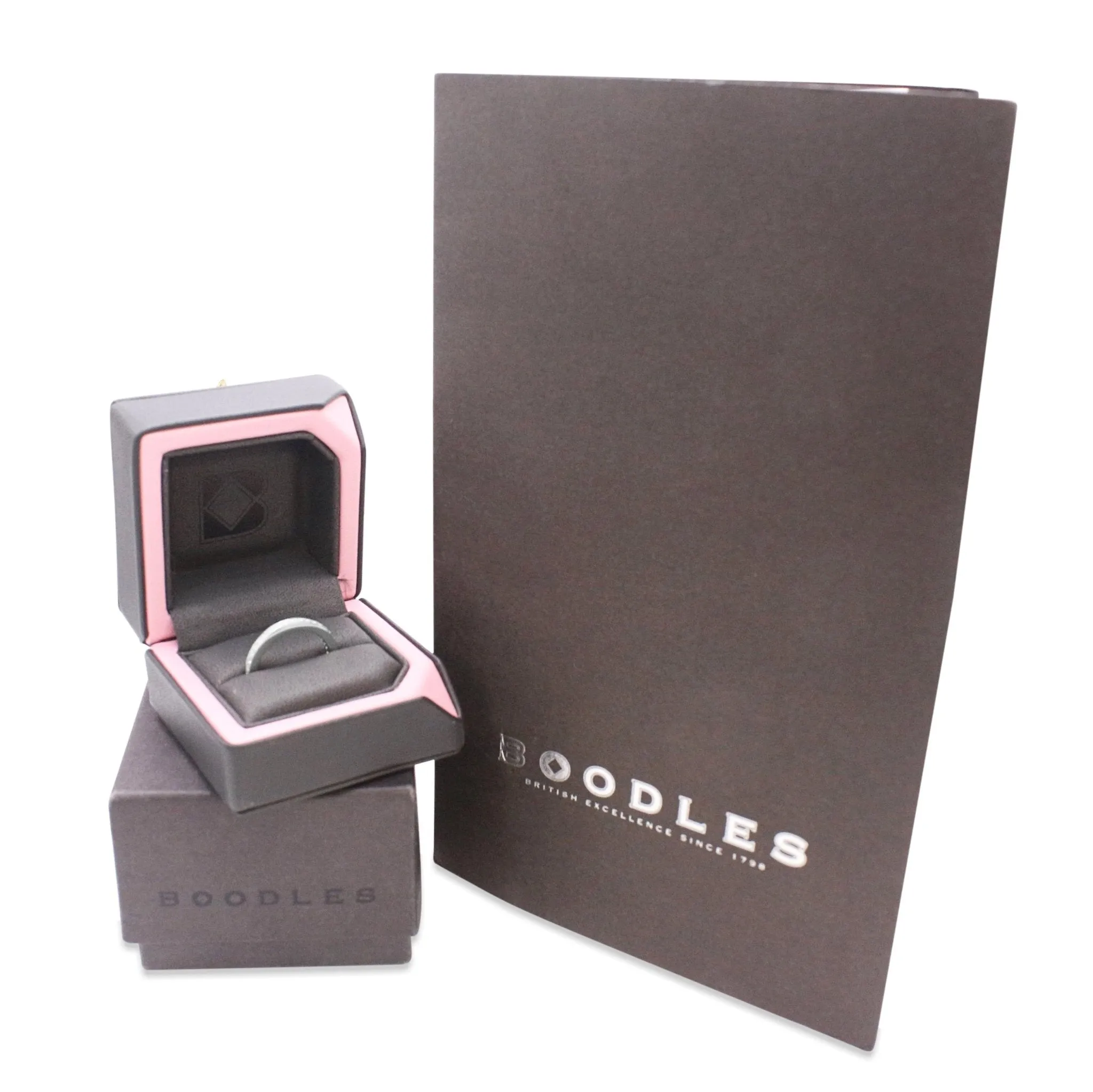 Boodles Full Eternity Diamond Ring - Platinum