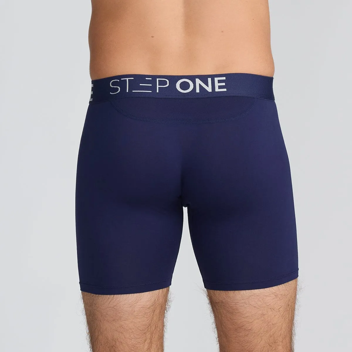 Boxer Brief Fly - Eclipse Blue