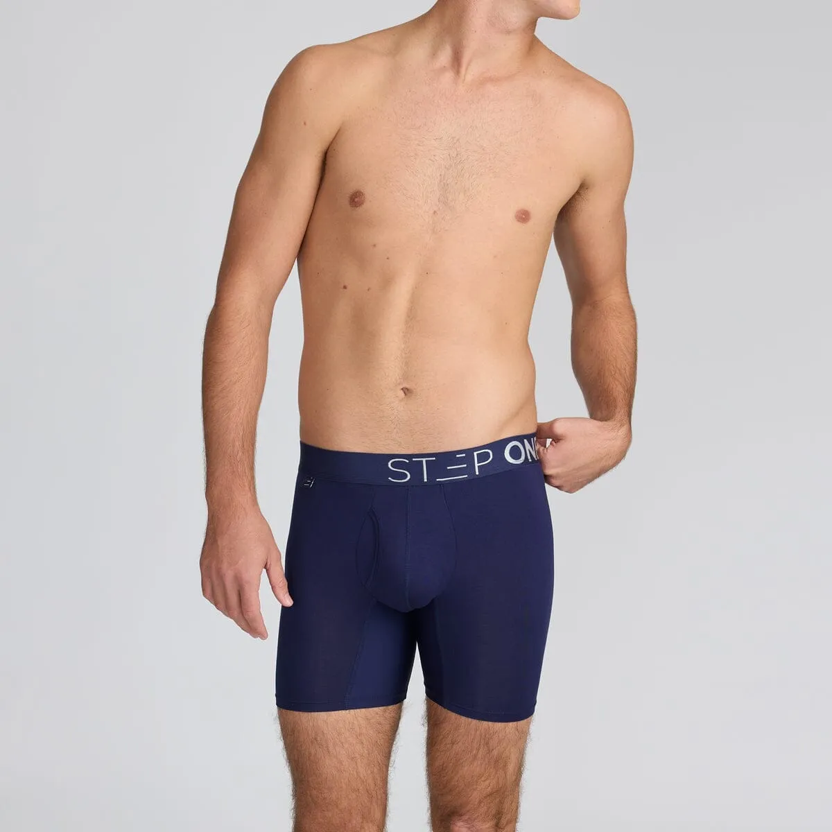 Boxer Brief Fly - Eclipse Blue