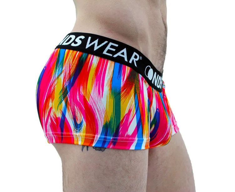 Brush Stroke Men's Short Trunk Underwear