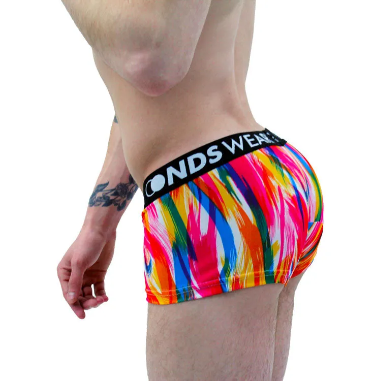 Brush Stroke Men's Short Trunk Underwear