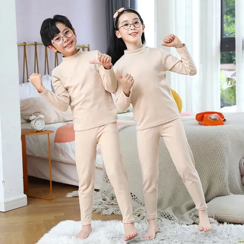 Children's Thermal Underwear Set Autumn And Winter Thick Boy And Girls