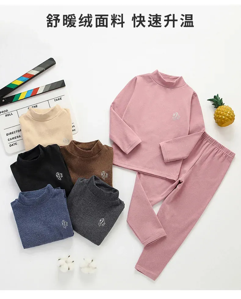 Children's Thermal Underwear Set Autumn And Winter Thick Boy And Girls