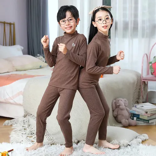Children's Thermal Underwear Set Autumn And Winter Thick Boy And Girls