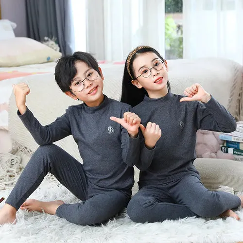 Children's Thermal Underwear Set Autumn And Winter Thick Boy And Girls