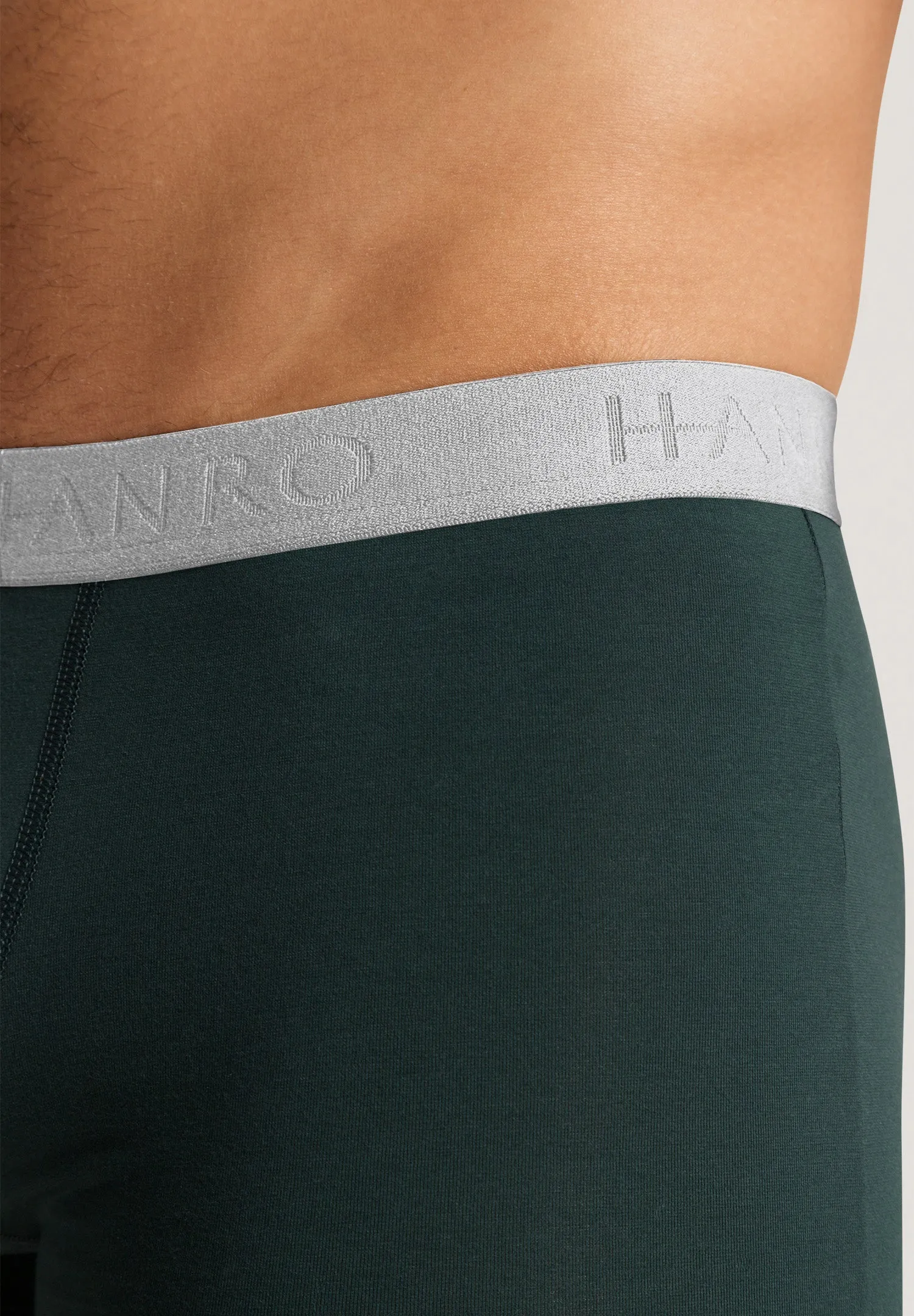 Cotton Essentials 2-Pack Cotton Boxer Briefs | Laurel/Black 73078-2871