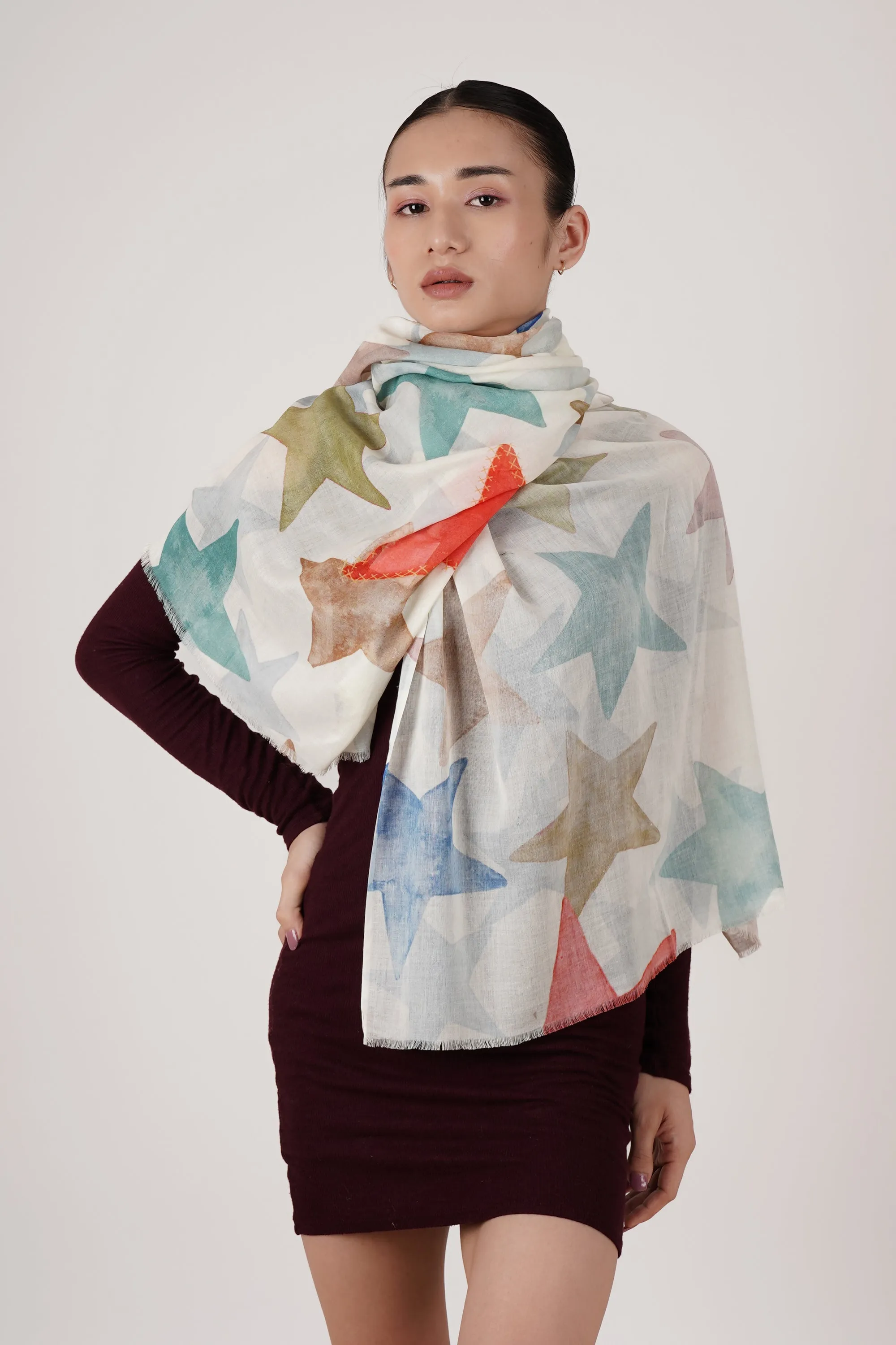 Cotton Modal Summer Scarf