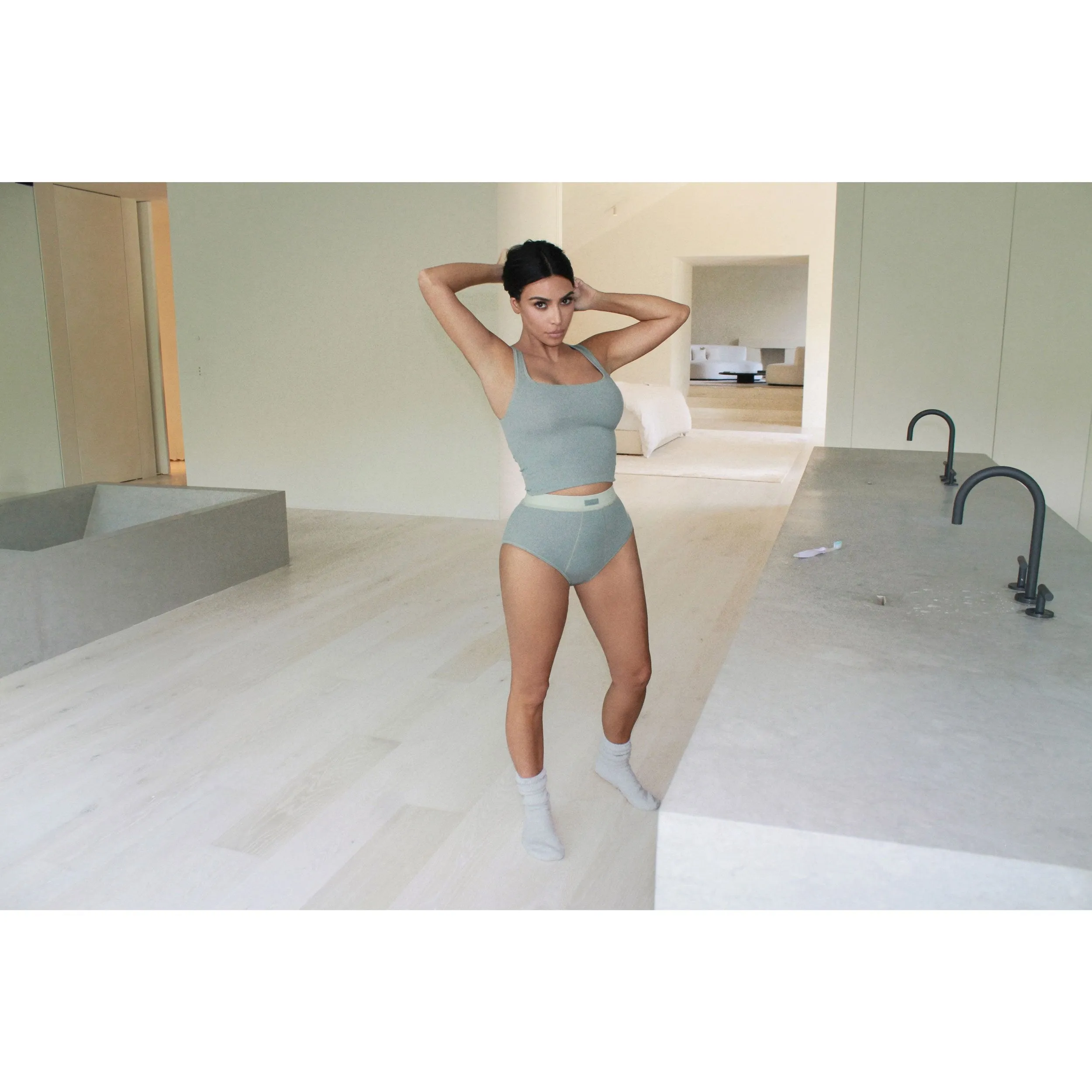 COTTON RIB BRIEF | IRIS MICA