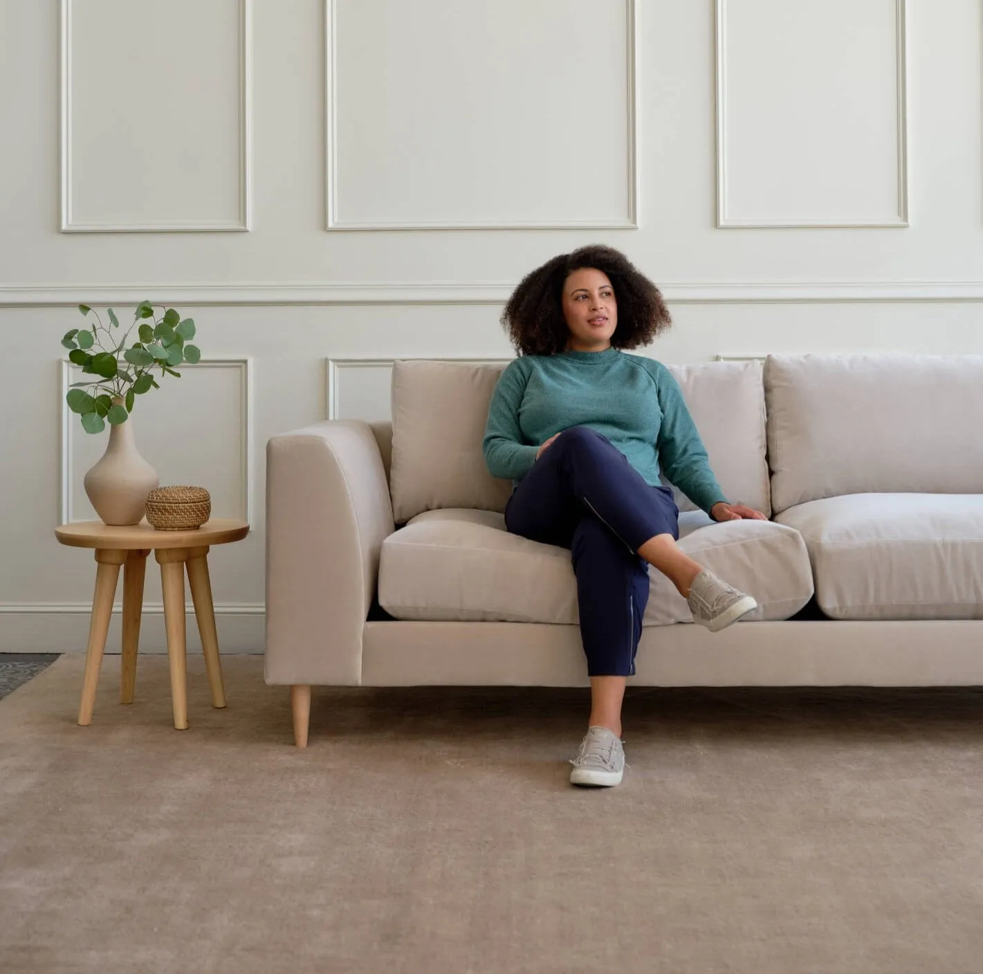 Dekayess Sofa in Natural Latex
