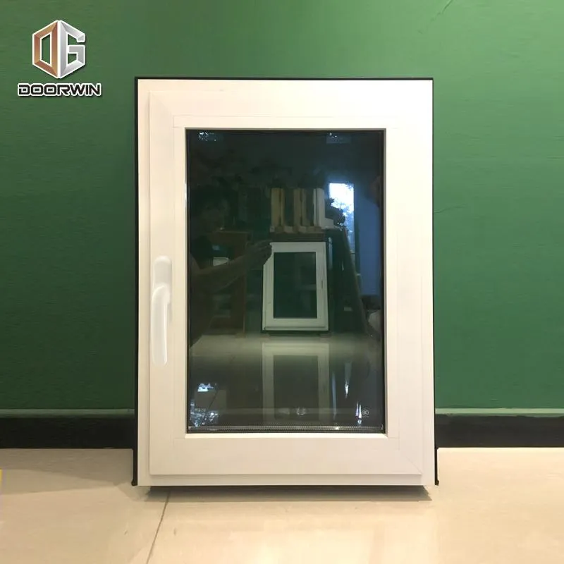 DOORWIN 2021Copy2 of Thermal break aluminum white powder coating finishing tilt turn window