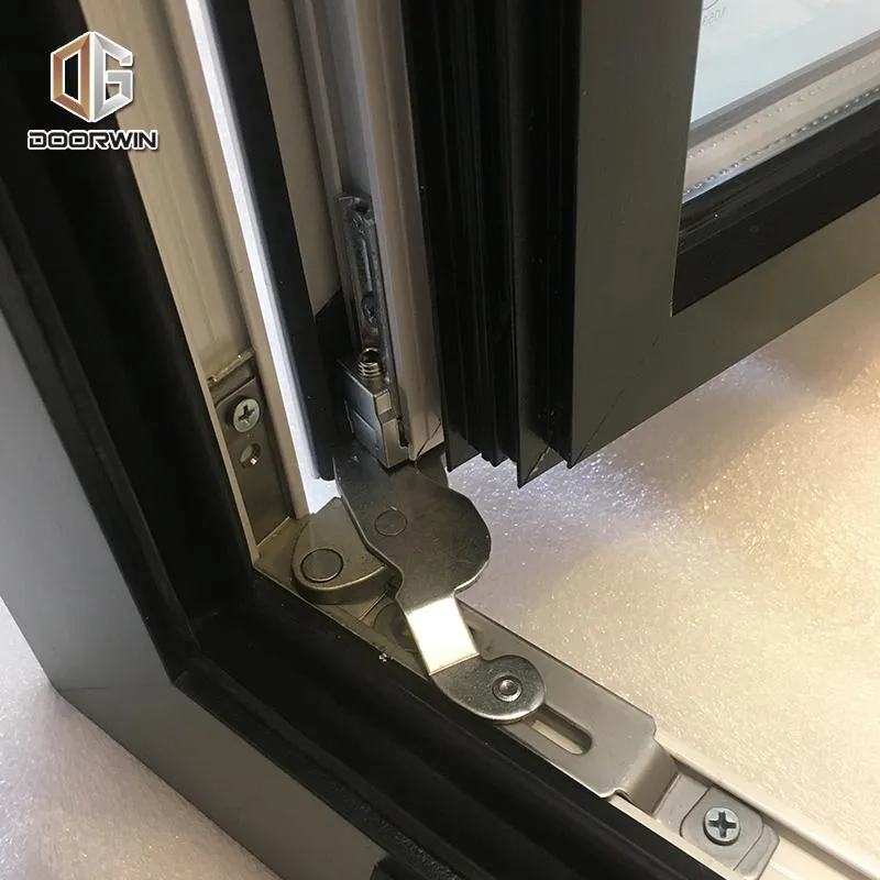 DOORWIN 2021Copy2 of Thermal break aluminum white powder coating finishing tilt turn window