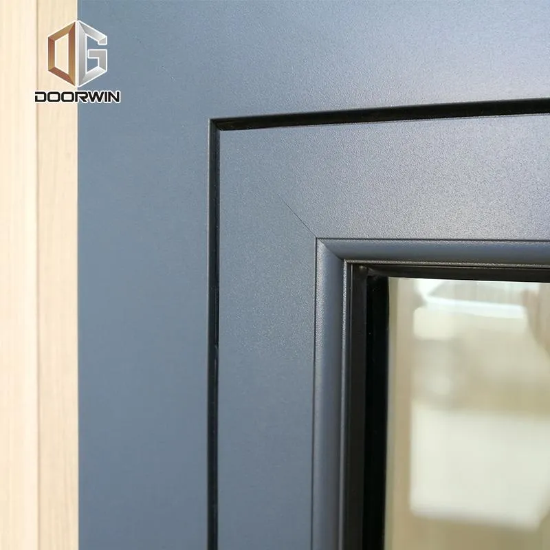 DOORWIN 2021Copy2 of Thermal break aluminum white powder coating finishing tilt turn window