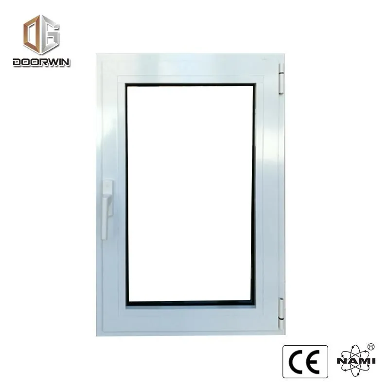 DOORWIN 2021Copy2 of Thermal break aluminum white powder coating finishing tilt turn window