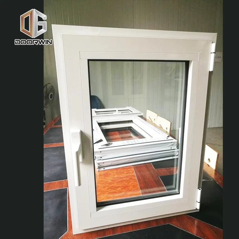 DOORWIN 2021Copy2 of Thermal break aluminum white powder coating finishing tilt turn window