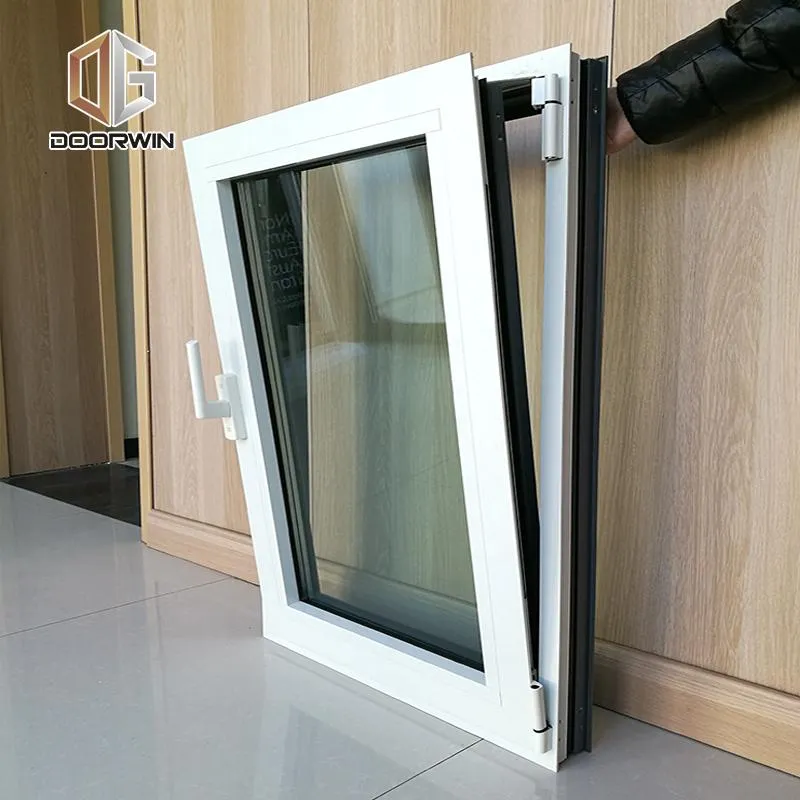 DOORWIN 2021Copy2 of Thermal break aluminum white powder coating finishing tilt turn window