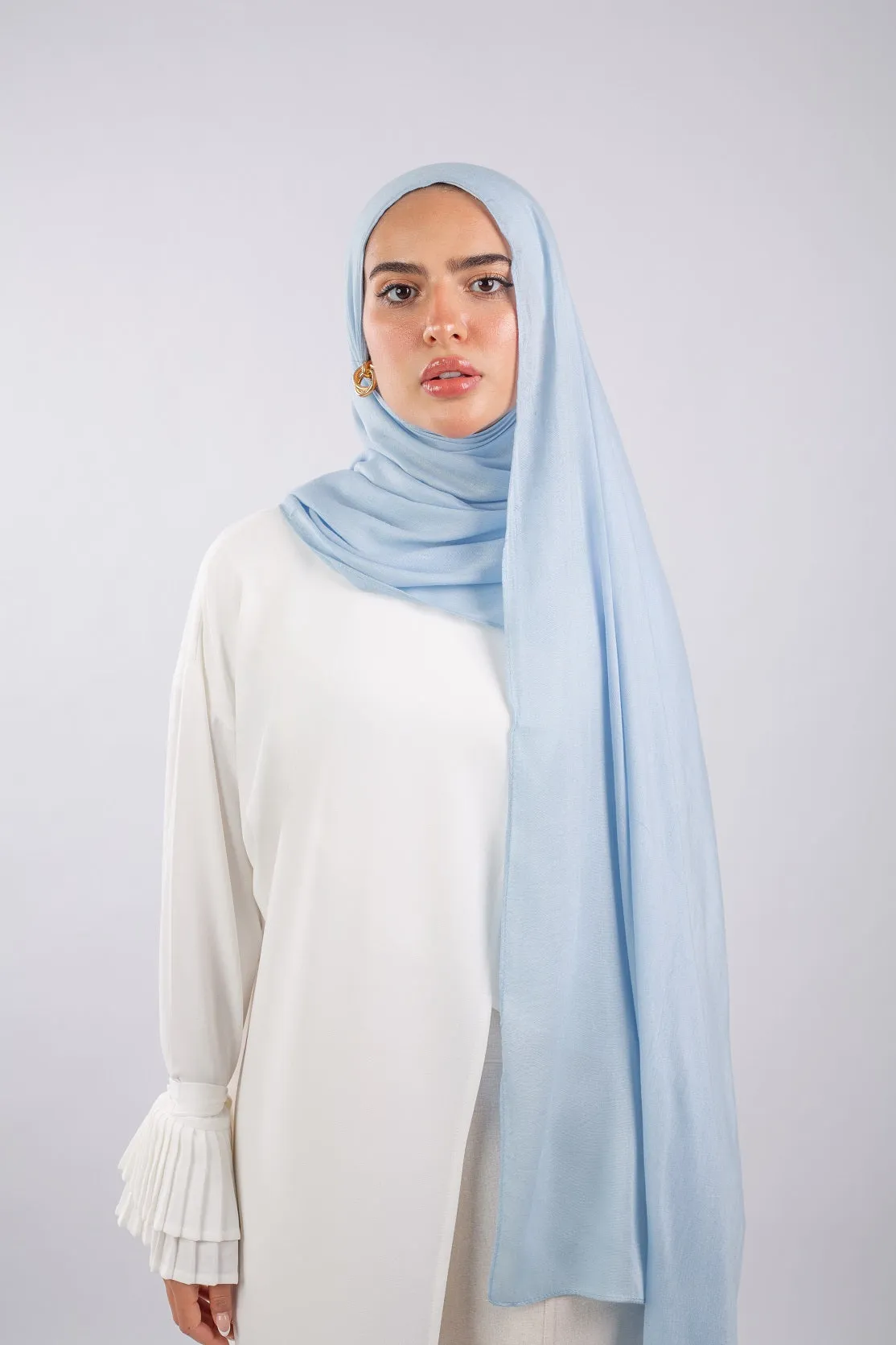 Everyday Modal Hijab-Pastel Blue