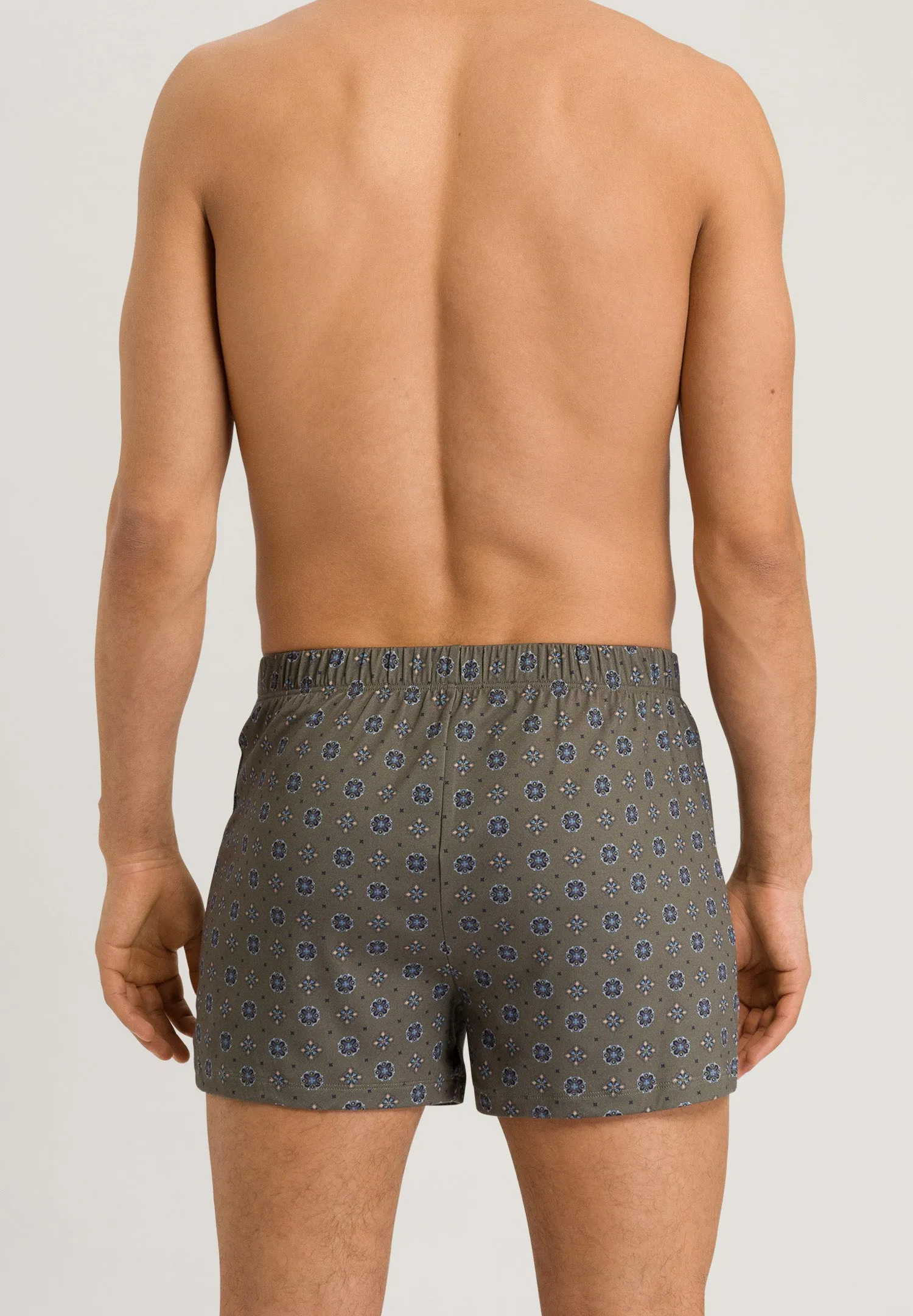 Fancy Jersey Knit Boxers | Antique Minimal 73290-2396