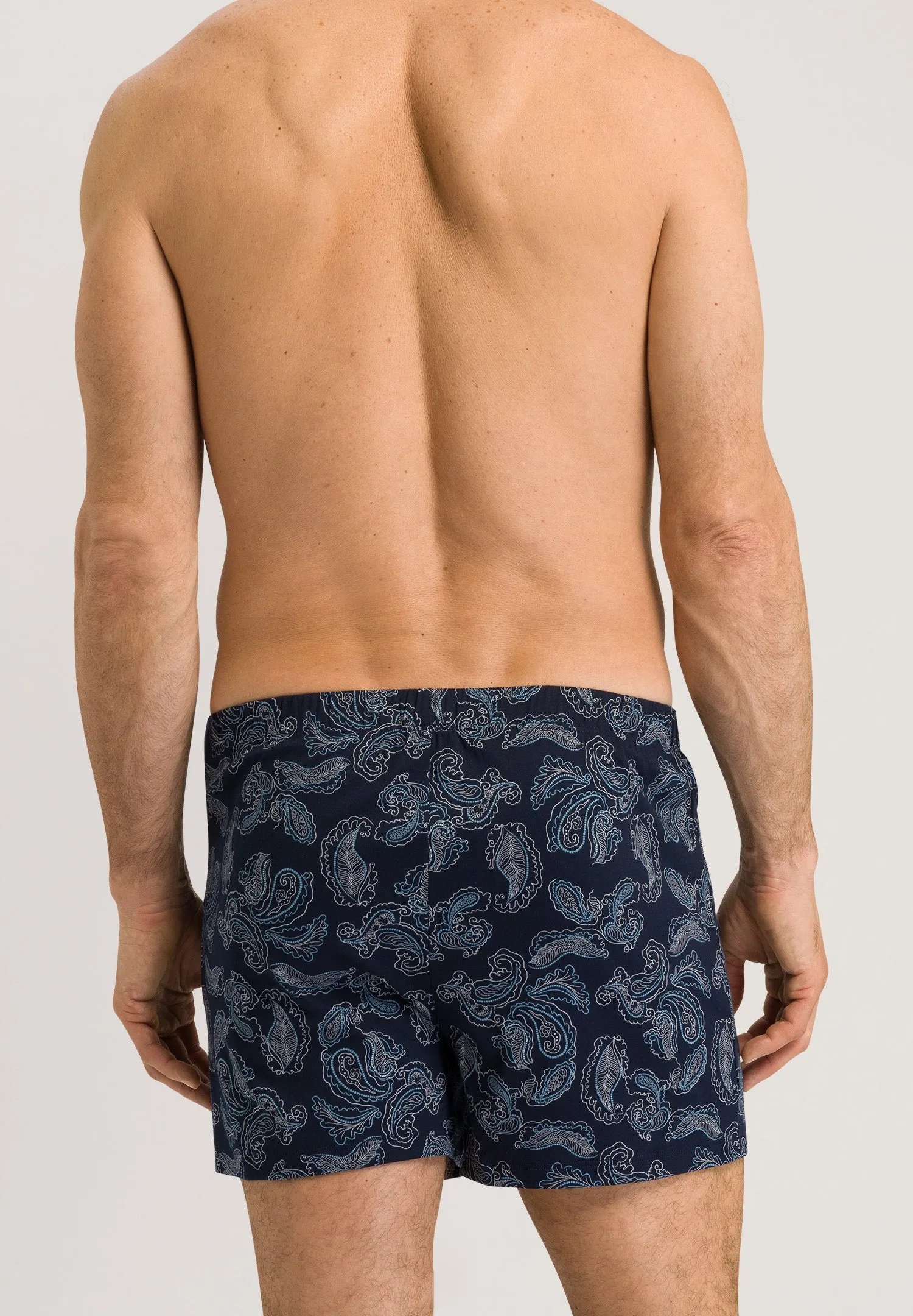 Fancy Jersey Knit Boxers | Wavey Paisley 73290-2381