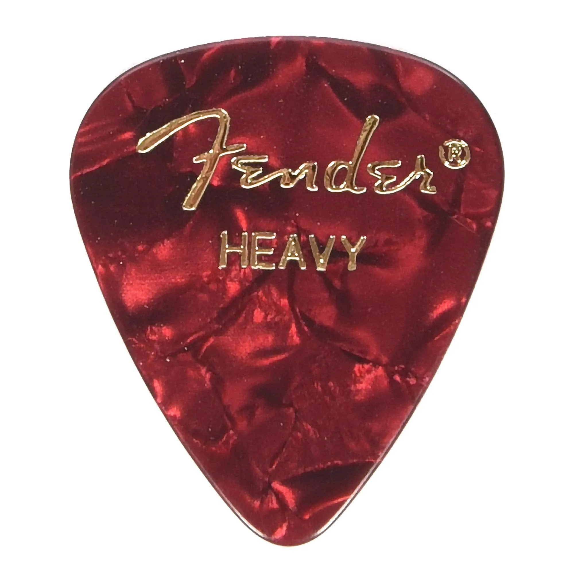 Fender 351 Pick Pack (12) Red MOTO Heavy