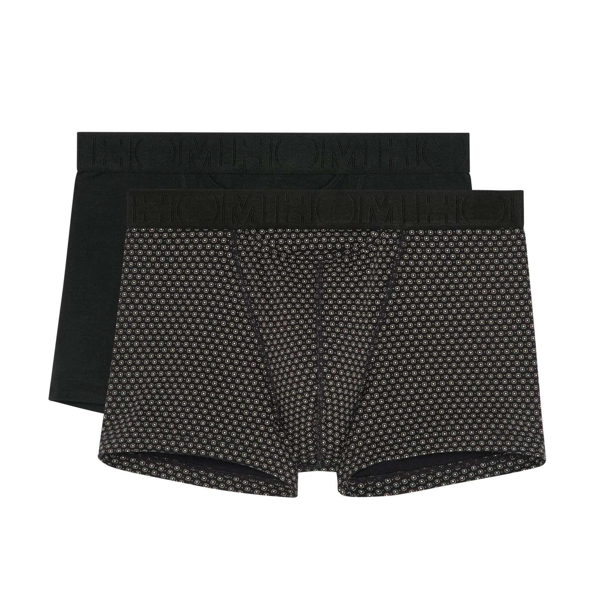 Gauthier #2 Boxer Briefs Ho1 2-Pack | Black/Black And White 402431-D007