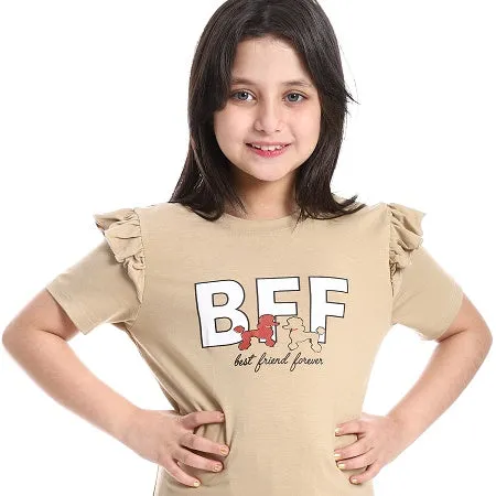 Girls' Cotton Pajama Set - Cozy, Soft, And Breathable Sleepwear For Little Dreamers