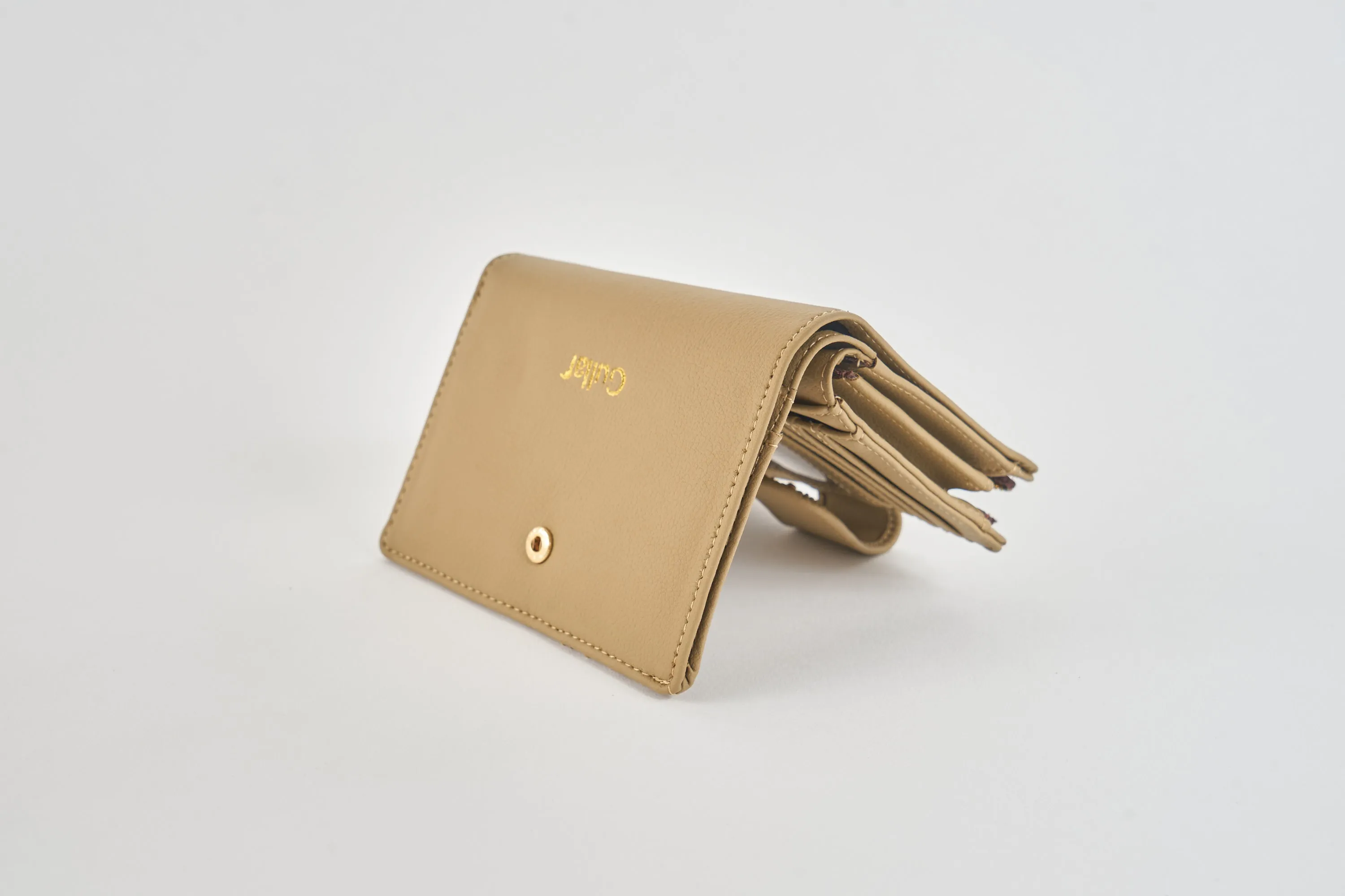 Gullar Desserto Cactus 2D Wallet 女士純素仙人掌雙折中短夾
