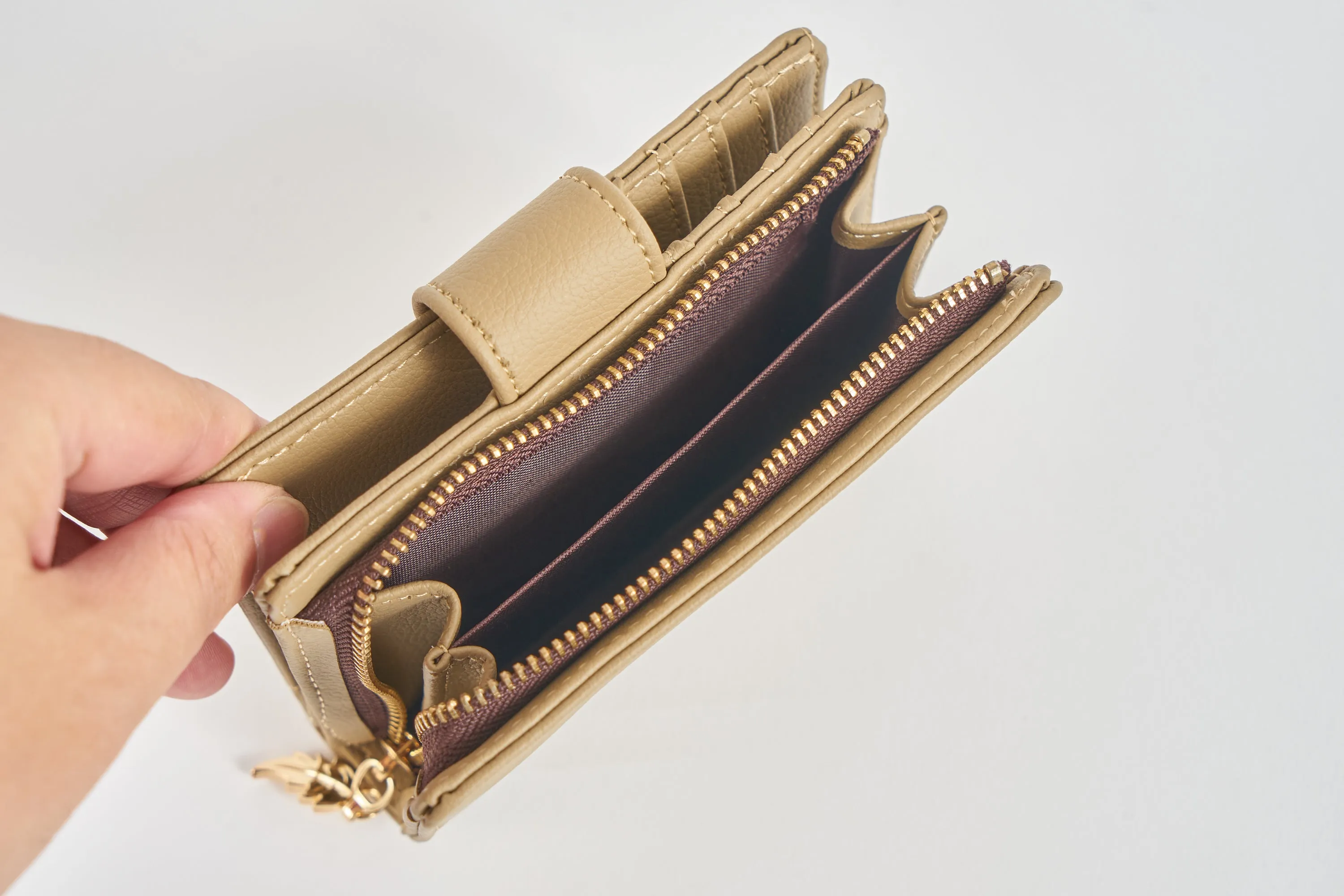 Gullar Desserto Cactus 2D Wallet 女士純素仙人掌雙折中短夾