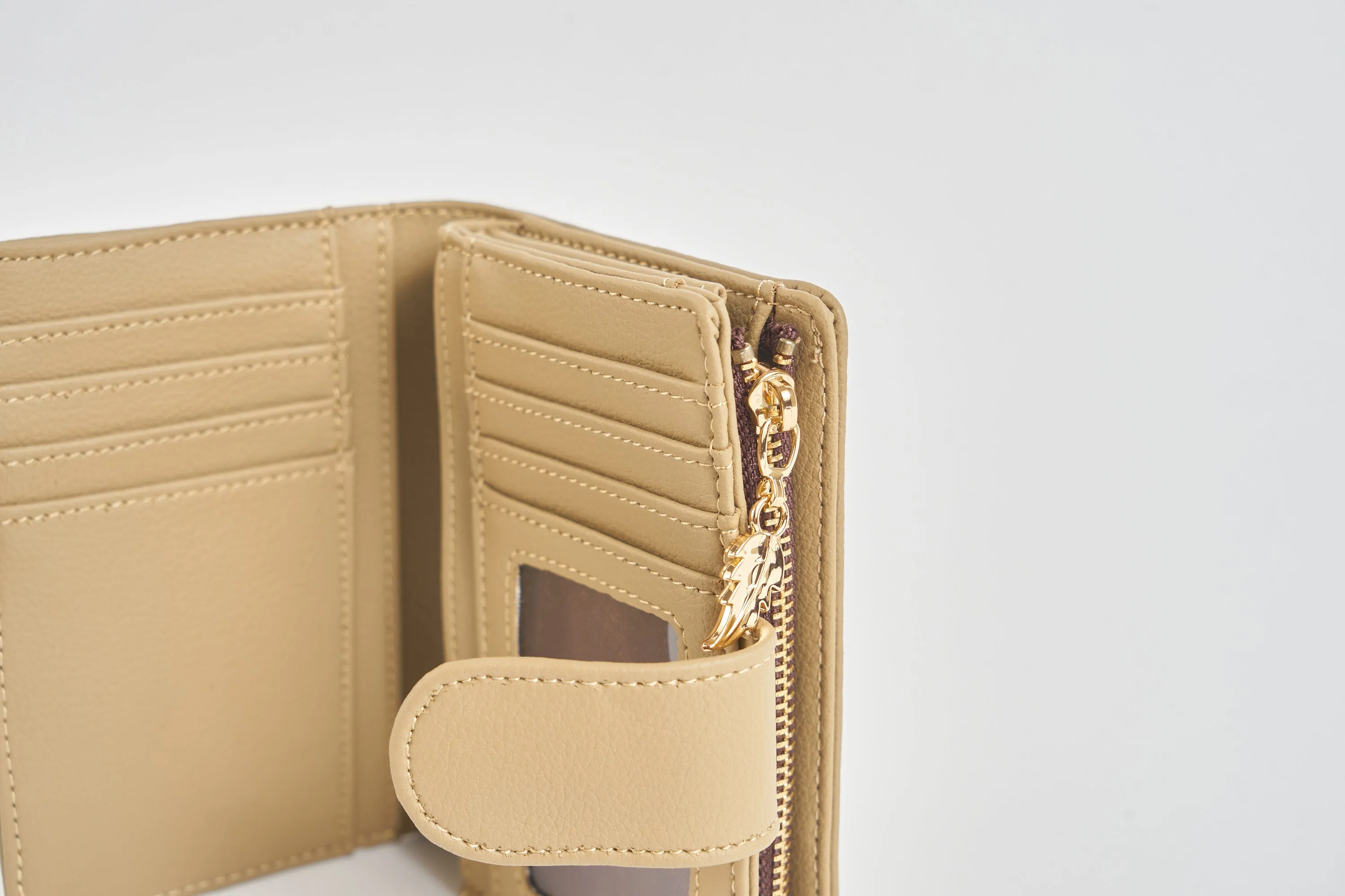 Gullar Desserto Cactus 2D Wallet 女士純素仙人掌雙折中短夾