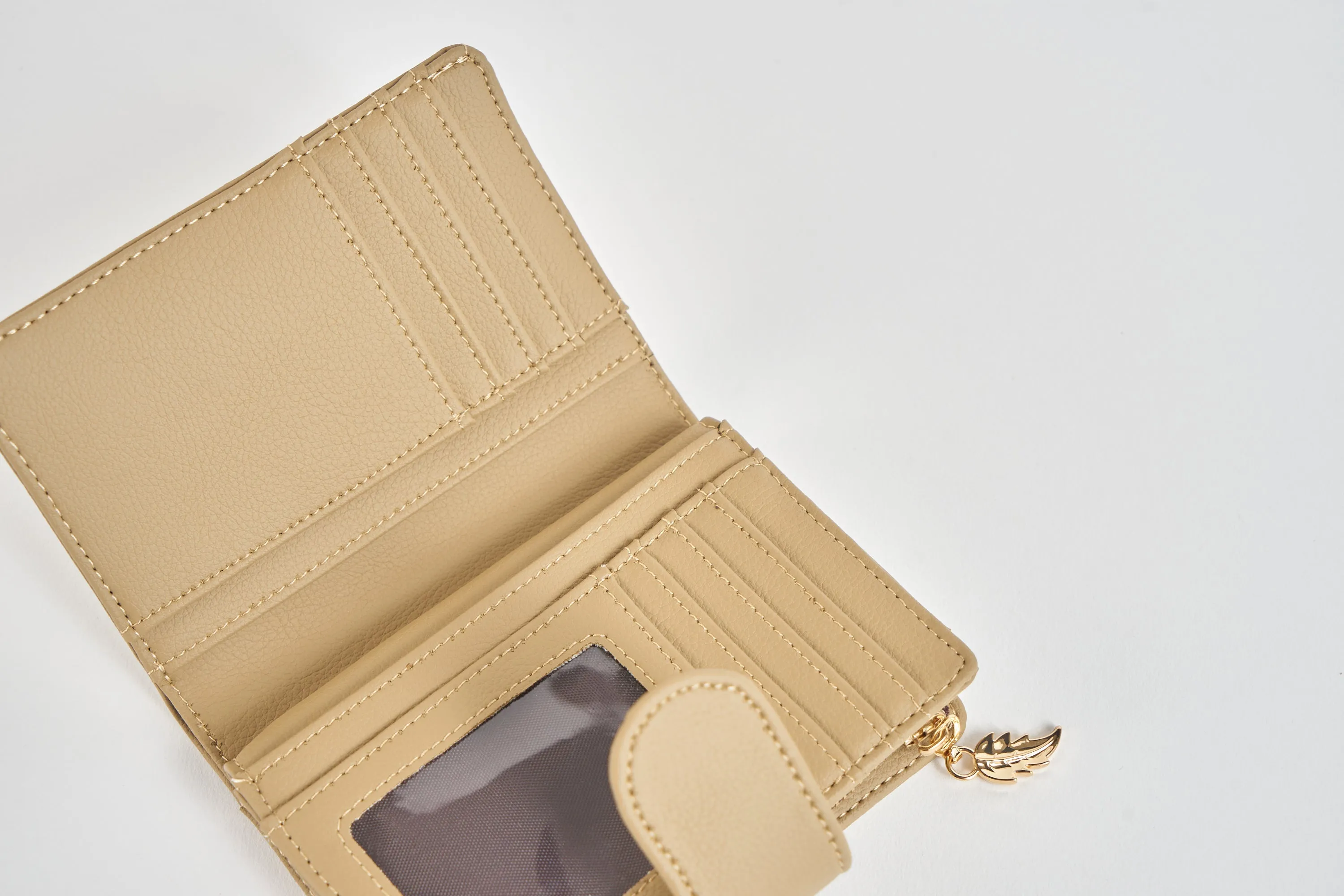 Gullar Desserto Cactus 2D Wallet 女士純素仙人掌雙折中短夾