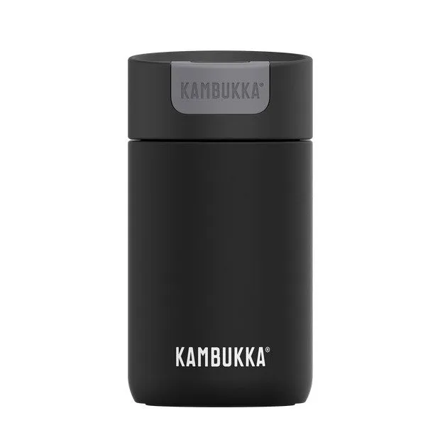 Kambukka Olympus 300Ml Jet Black Thermal Mug