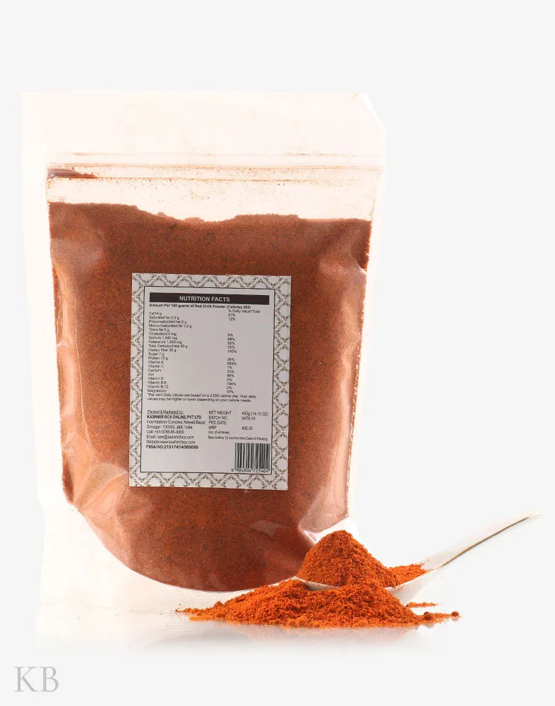 Kashmiri Pure Red Chili Powder