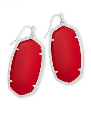Kendra Scott Danielle Earring - Rhodium Red