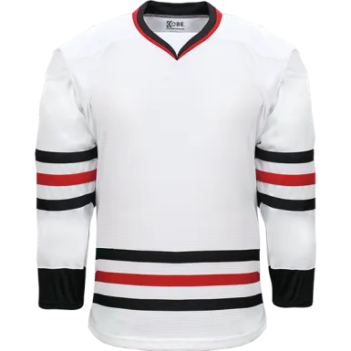 Kobe Sportswear K3G06H Chicago Blackhawks Home White Pro Series Hockey Jersey