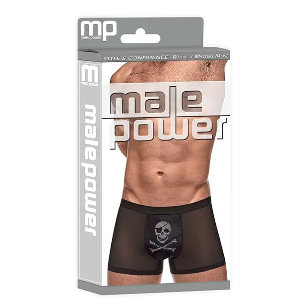 Male Power - Private Screening Micro Mesh and Modal Skull Pouch Short Underwear