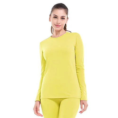 MANCYFIT Thermal Underwear for Women Long Johns Set Fleece Lined Ultra Soft
