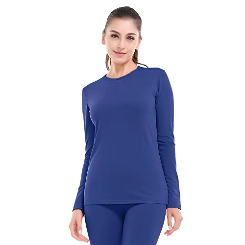 MANCYFIT Thermal Underwear for Women Long Johns Set Fleece Lined Ultra Soft