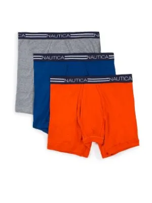 Nautica Men's 3-Pack Boxer Briefs