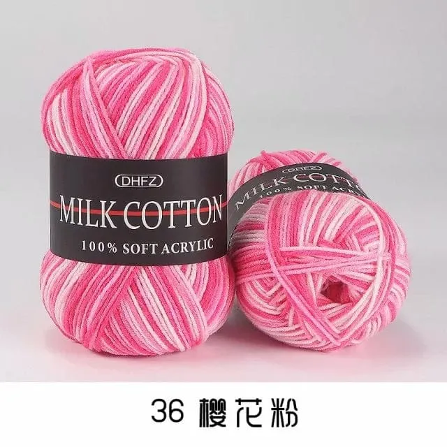 Pretty Colors Cotton Wool Yarn