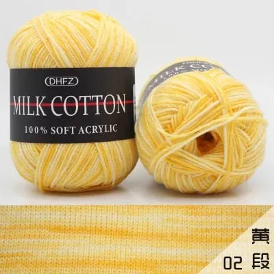 Pretty Colors Cotton Wool Yarn