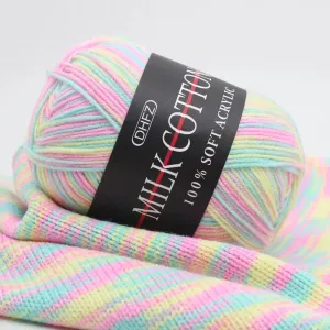 Pretty Colors Cotton Wool Yarn