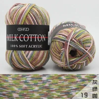 Pretty Colors Cotton Wool Yarn